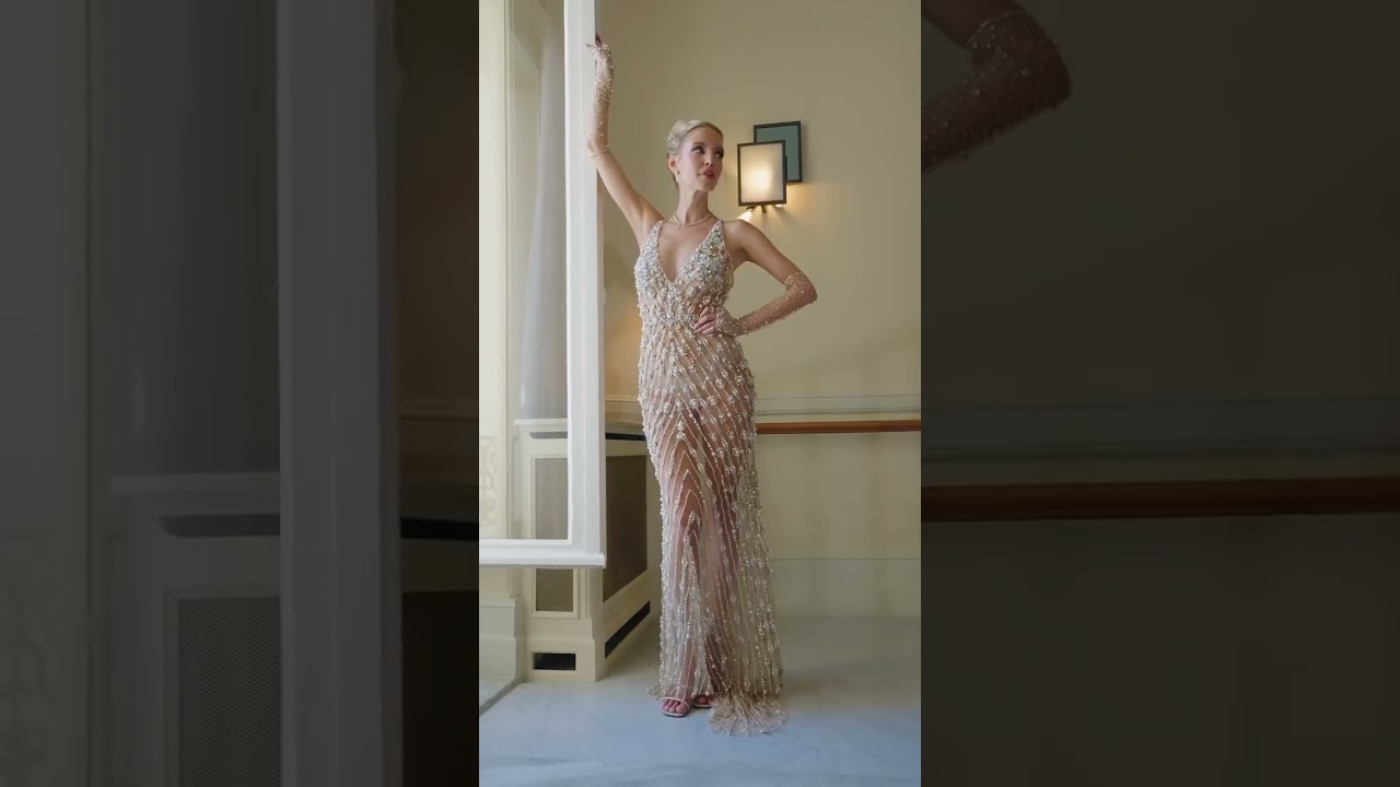 LEONIE HANNE'S FINAL LOOK FOR THE AMFAR GALA 