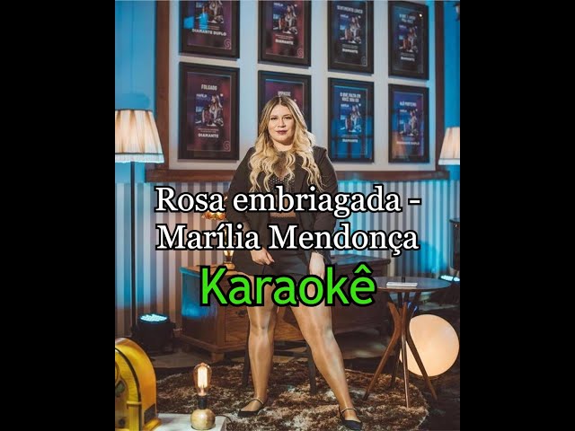 Marília Mendonça - Rosa embriagada #viral #fy #status #tipografia #mar
