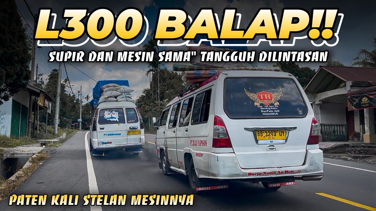 KONVOI SERUU !! L300 RASA JET DARAT || SEBAYANG 101 UNJUK SKILL TINGKAT DEWAA!!
