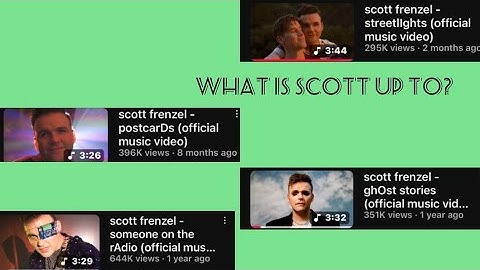 is Scott Frenzel hinting a new song!?