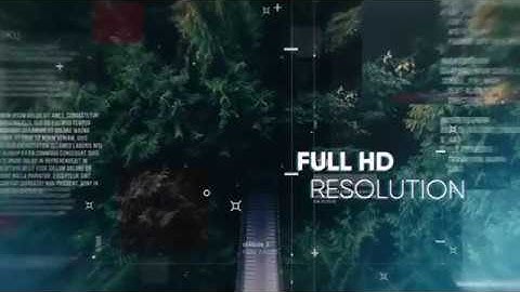 Parallax HUD Slideshow - After Effects Template