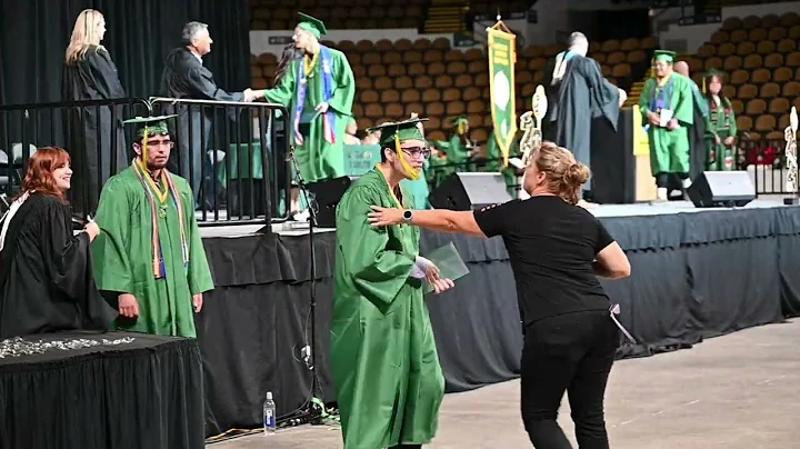 Milwaukee Alexander Hamilton High School Graduation:  Crossing The Stage 2025