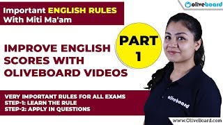 English Grammar Rules | Error Spotting | Sentence Correction | IBPS PO & Clerk (Part-1) screenshot 4