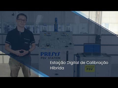 Estação Digital de Calibração compacta de Válvulas de Segurança Híbrida - PSV