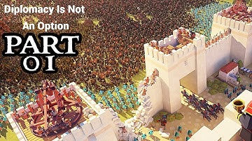 Diplomacy Is Not An Option - Survival Base Building - FULL RELEASE Walkthrough Gameplay Part 01