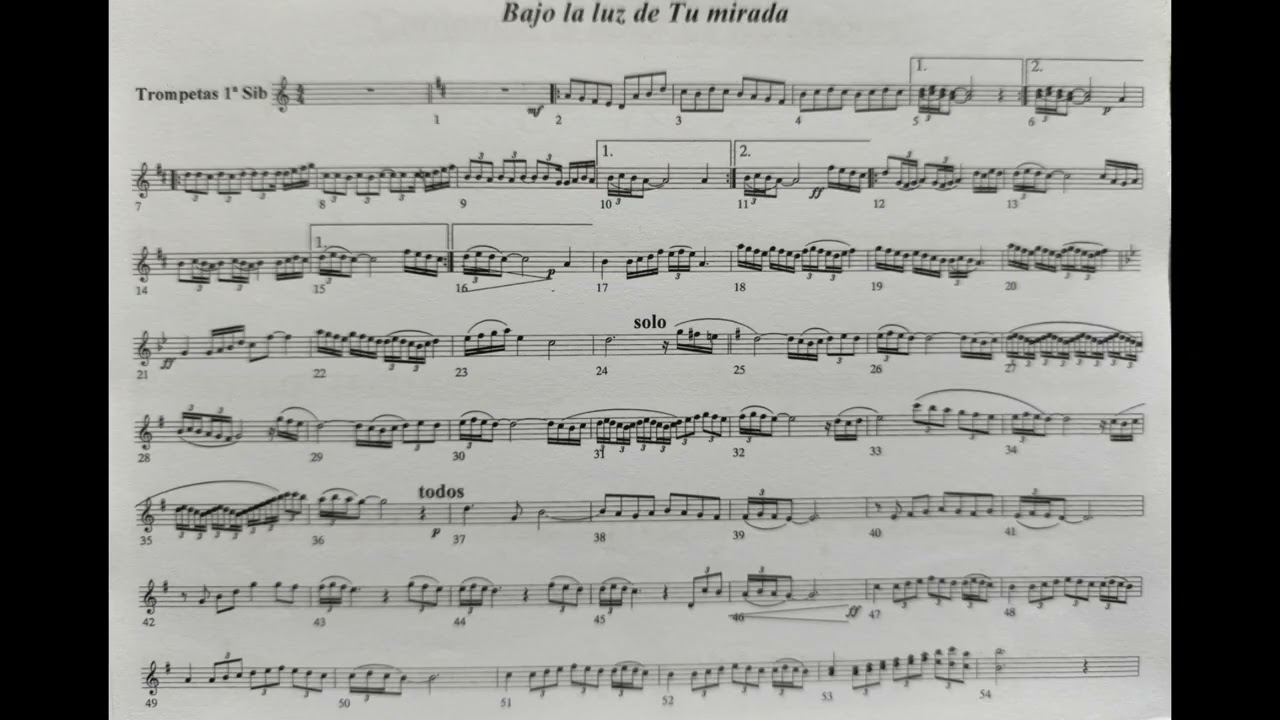 Bajo la luz de tu mirada