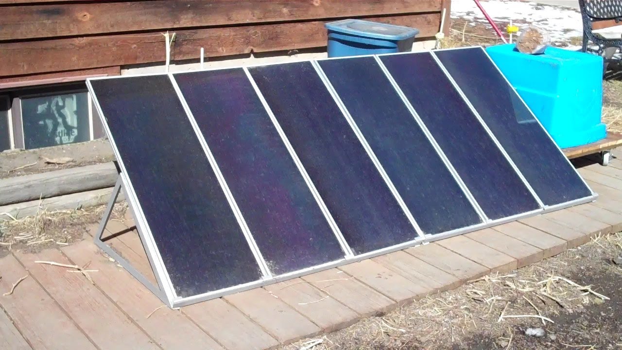 Harbor freight solar panel kit update. YouTube