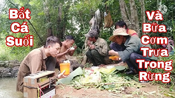 Lên Rừng Bắt Cá Suối Và Bữa Cơm Trưa Trong Rừng | Khánh Duy Vlog #6