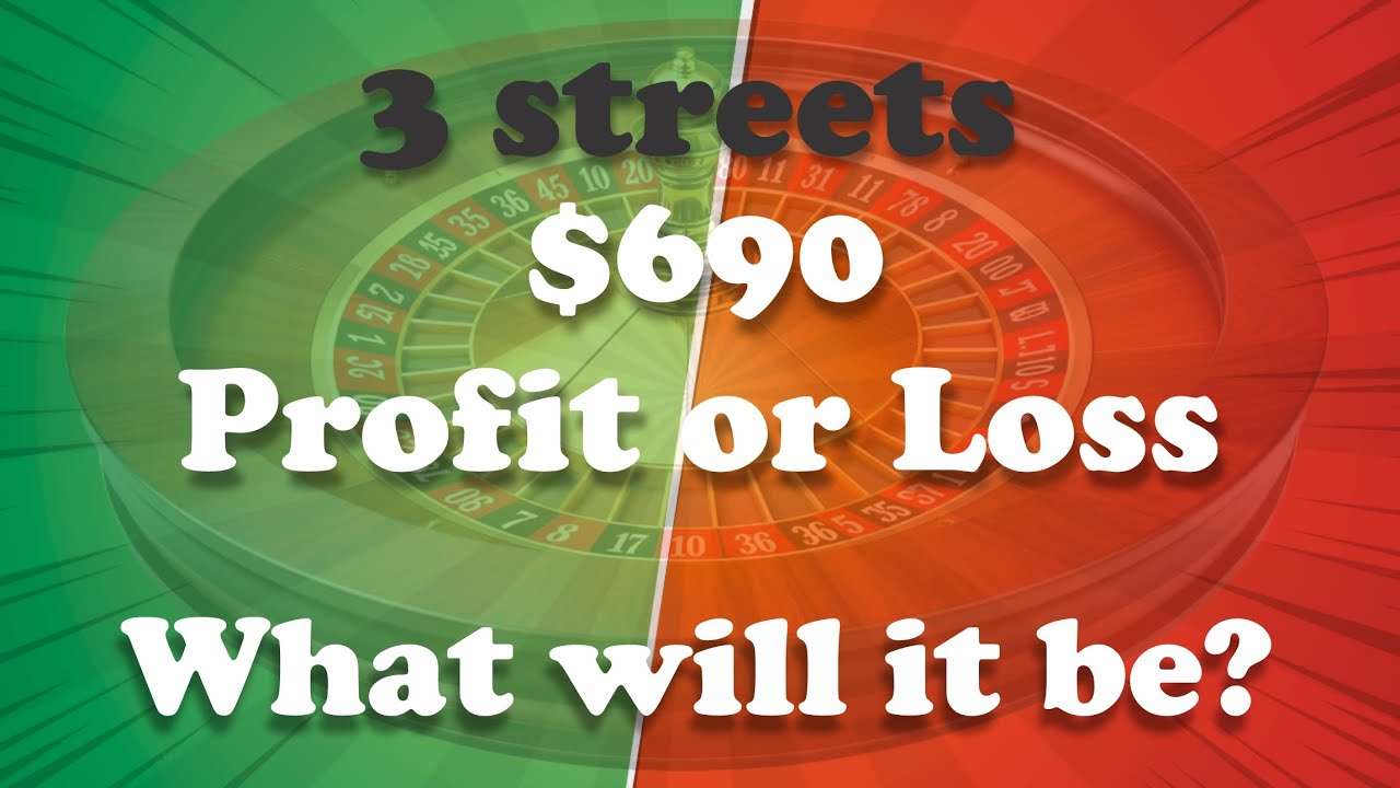 Street Roulette ⚡This Roulette Strategy $ 690 loss or profit 💰 in 8 minutes! 3 streets ...
