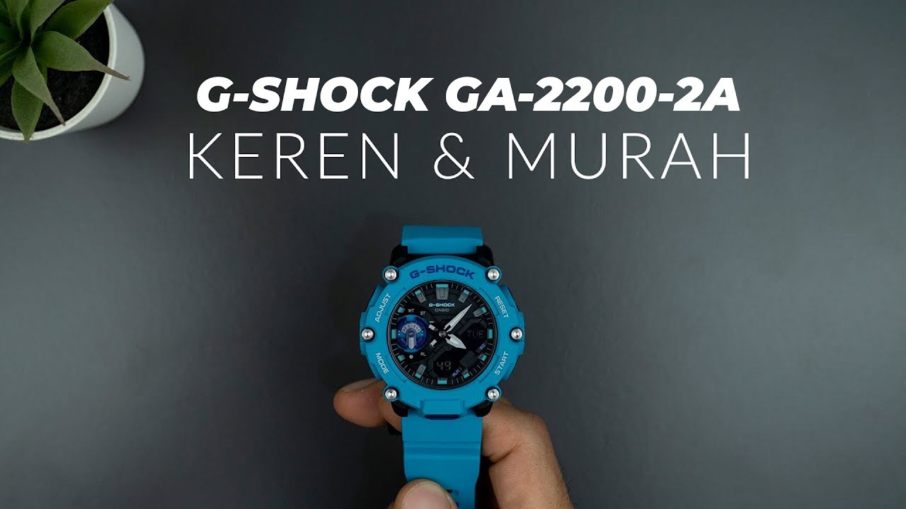Unique and anti-mainstream color! Casio G-Shock GA-2200-2A - YouTube