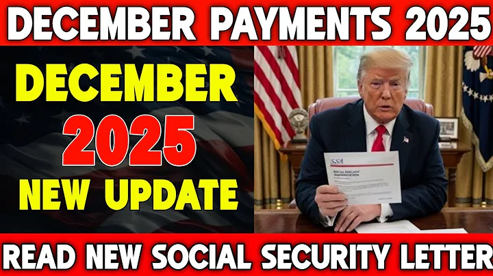 December 2025 Social Security Payouts — Increase + New SSA Letters + Stimulus, SSI, SSDI