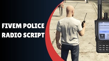 Revolutionize Your FiveM Experience with the Advanced Police Radio Script!