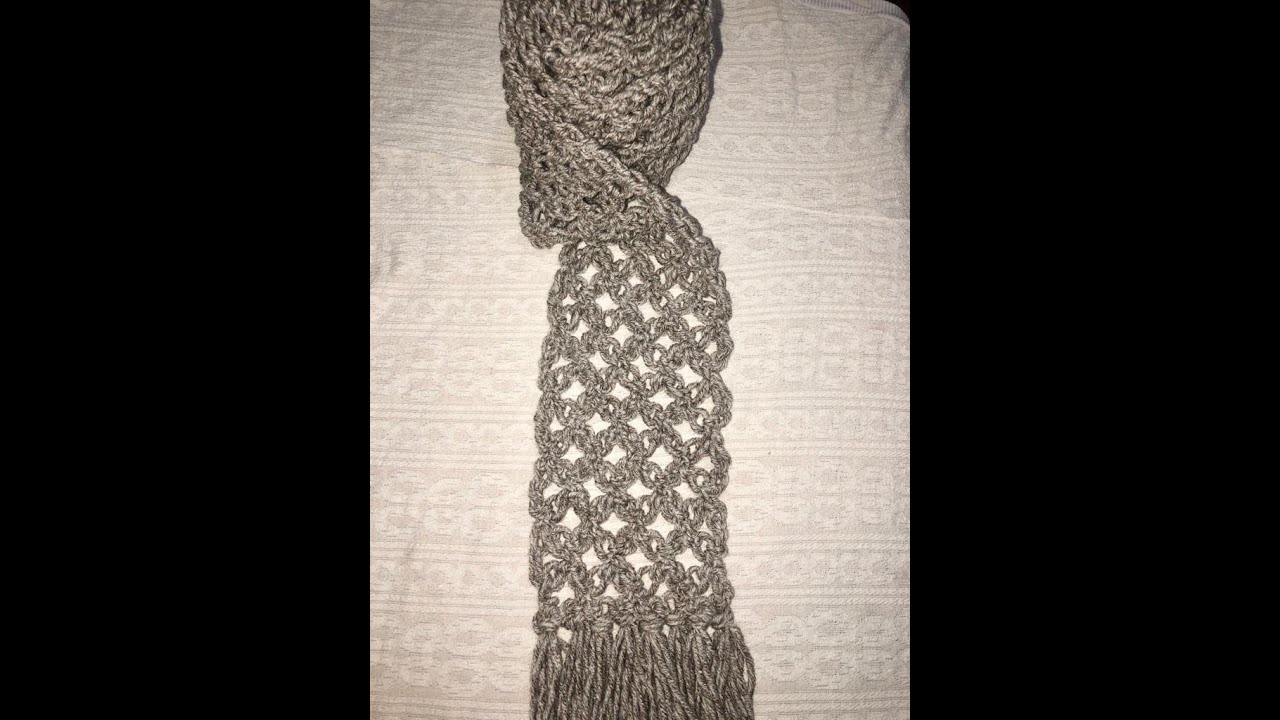 من اسهل واسرع الكوفيات بغرزة عقده سليمان بالكروشيه