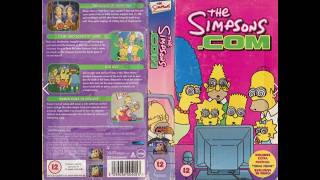 Original VHS Opening and Closing to The Simpsons.com UK VHS Tape