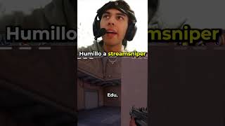 Humillo a streamsniper... #camalardio #valorant #shorts