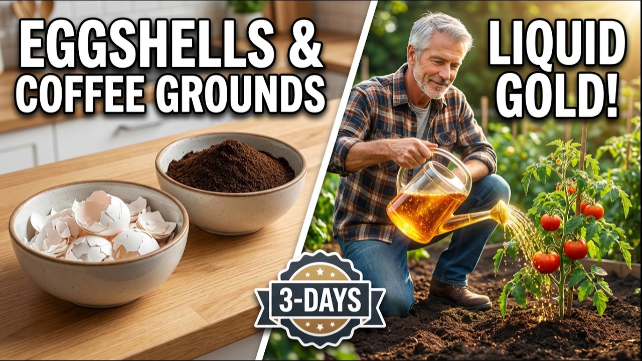 Я превратил кофейную гущу и яичную скорлупу в жидкое золото за 3 дня!
