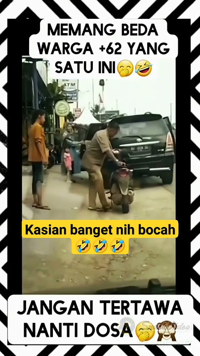Emak-Emak!!! ngengkol motor ngakak banget