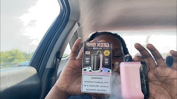 I’m in LOVE with this new vape😩 New Geek Bar Pulse X Strawberry B POP review 🍓🍭