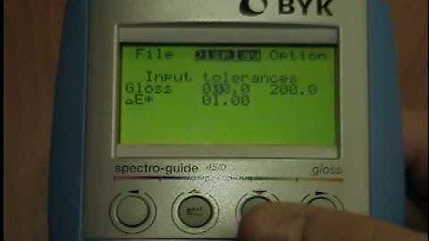 How to Use the Gloss and Illuminate/Observer Options on Your BYK-Gardner spectro-guide