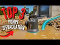 TOP 3 : Meilleure Pompe Évacuation Eau 2022 (claires et usées)