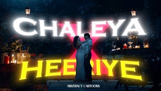 Heeriye X Chaleya X Tu Aake Dekhle Mega Mashup Abstract Cartoons Viral Insta Reels