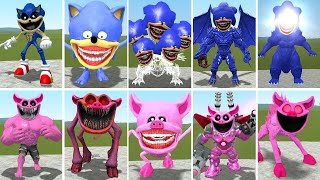 NEW ALL SHIN SONIC EXE VS ALL POPPY PLAYTIME 3 CHAPTER 4 GODZILLA PIG In Garry's Mod!