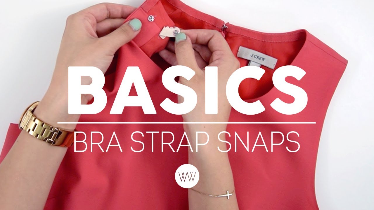 DIY Tapering Wide Bra Strap to Reduce Shoulder Gouging