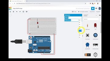 2 Die erste LED leuchtet - Arduino mit Tinkercad programmieren