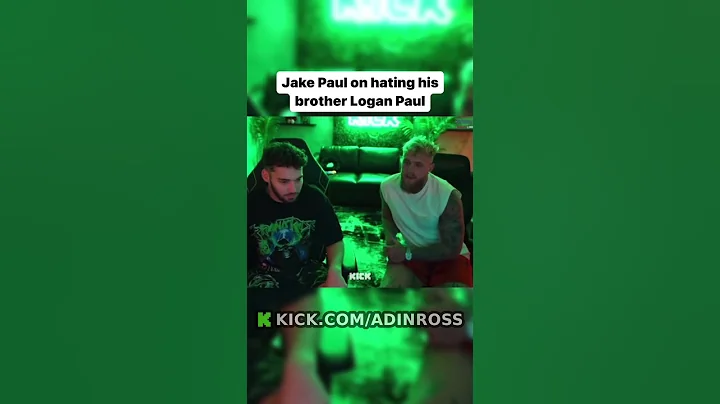 Adin Couldn’t Believe Jake Paul HATED On His Brother Logan Paul👀 #adin #funny #ishowspeed #clips