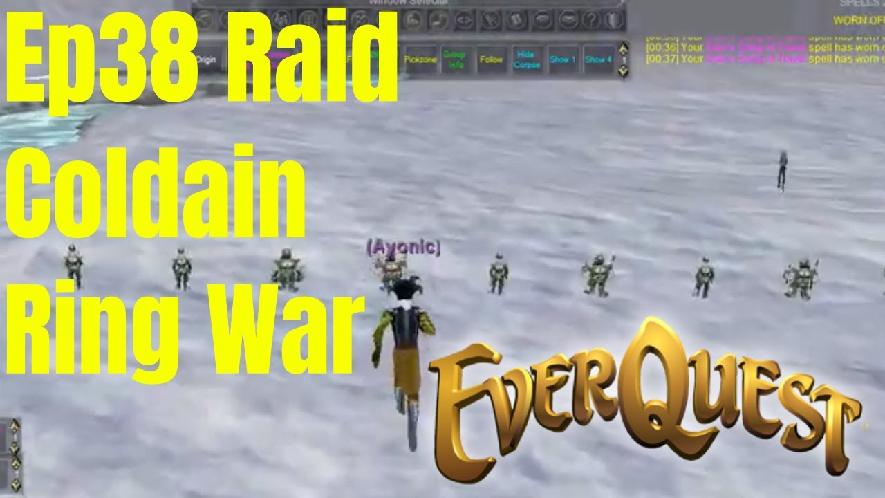 Ep38 Coldain Ring War [Great Divide] Raid EverQuest TLP YouTube