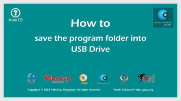 T23.1 How to save CoSpace program folder into USB Drive
