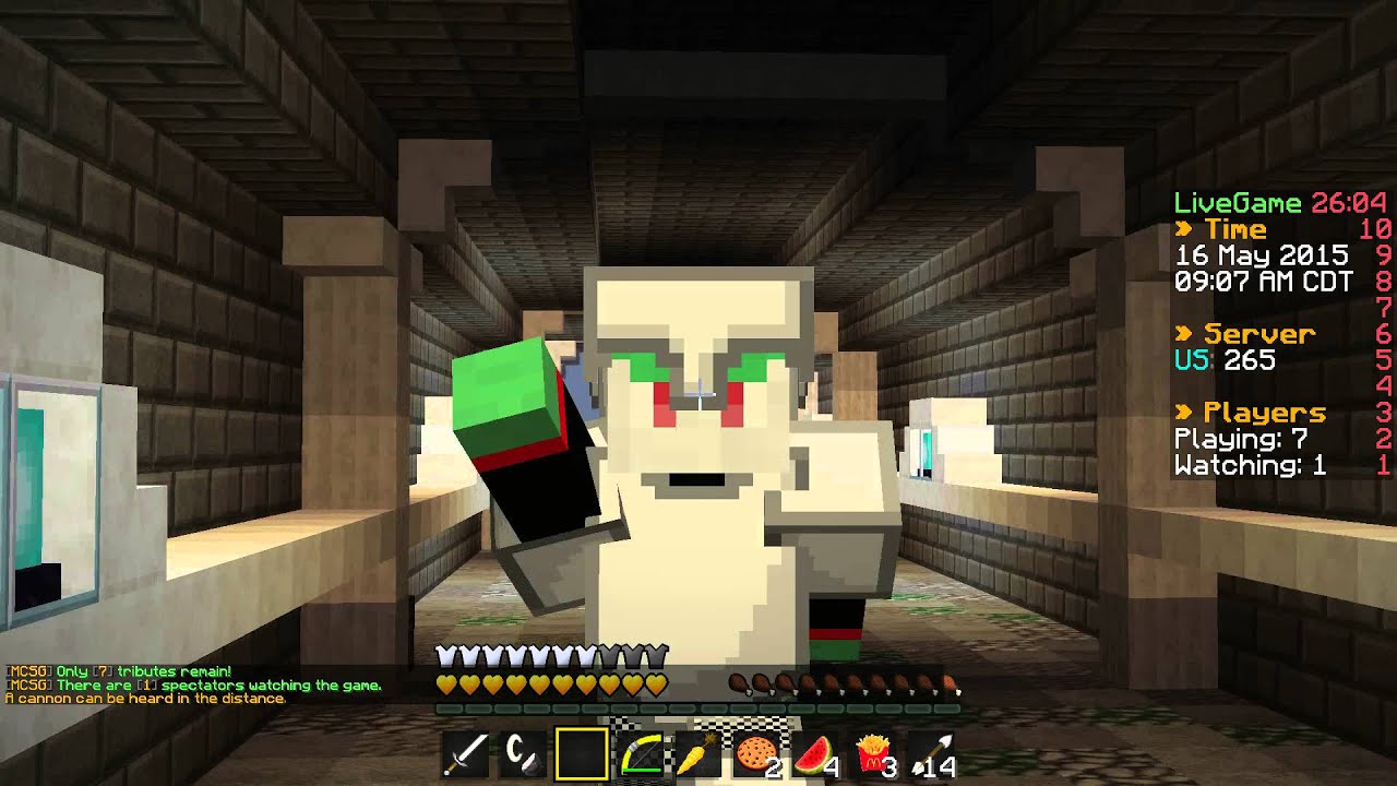 Minecraft: Survival Games - Game 4: PresGraphics Closed?