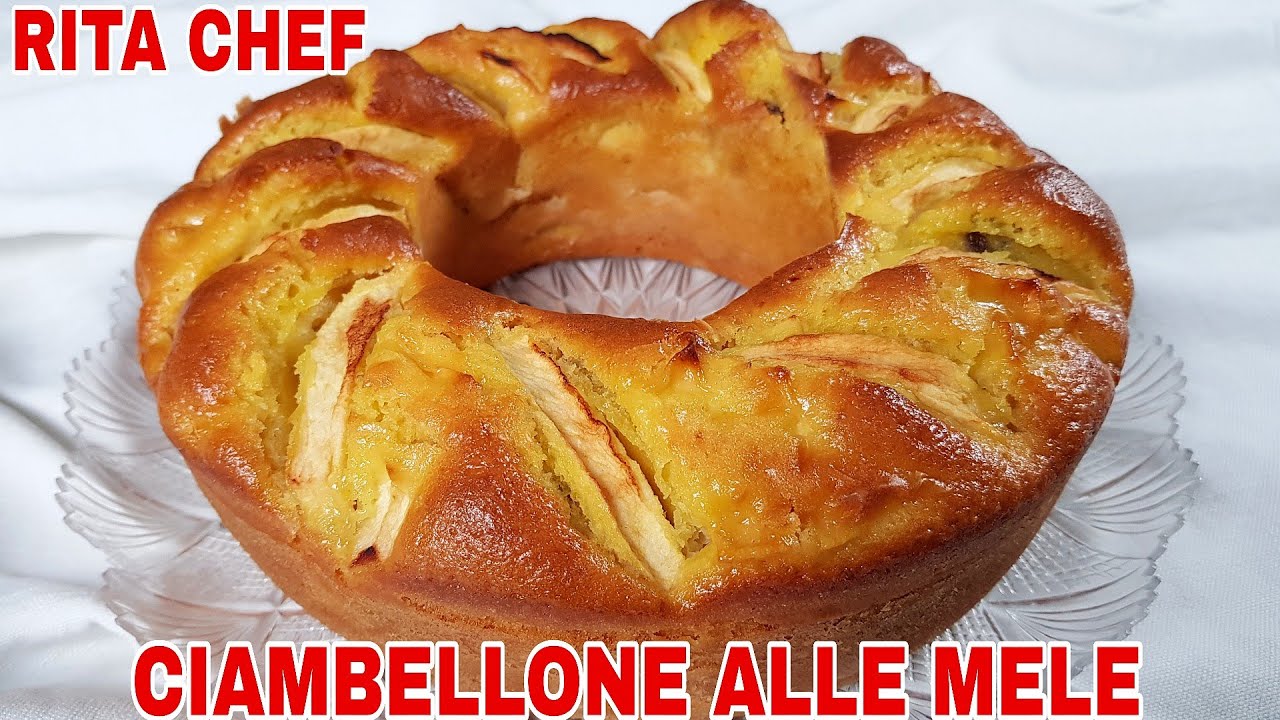 ЯБЛОЧНЫЙ ТОРТ БУНДТ🍏ШЕФ-ПОВАР РИТА | APPLE BUNDT CAKE.