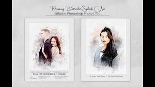 Painting Watercolor Splash Art screenshot 3