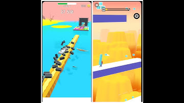 Spiral Roll (Level 21,22) -vs- Freeze 🥶 Rider (Level 49) #shorts