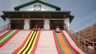 New 'Mega Slide' at DeBuck's Family Farm