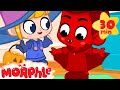 Morphle the HALLOWEEN VAMPIRE! - My Magic Pet Morphle 30min | Magic Universe - Kids Cartoons