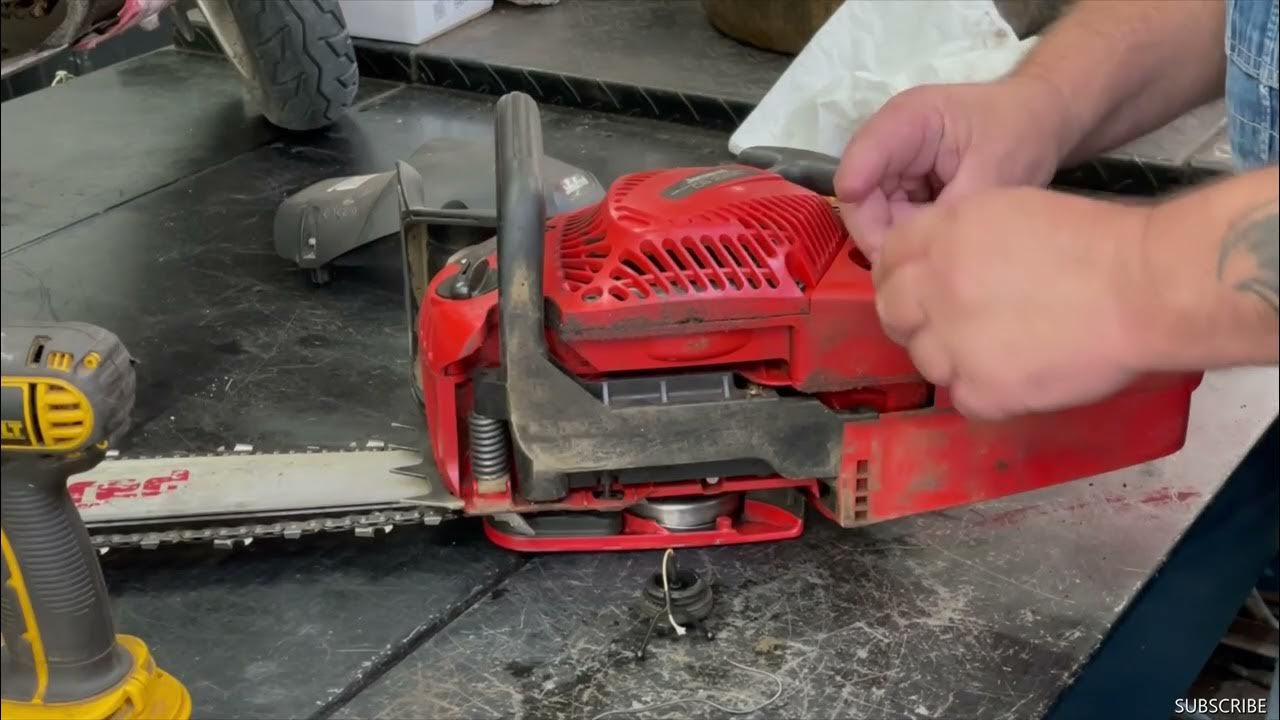 Jonsered CS2255 Chainsaw Won't Start YouTube