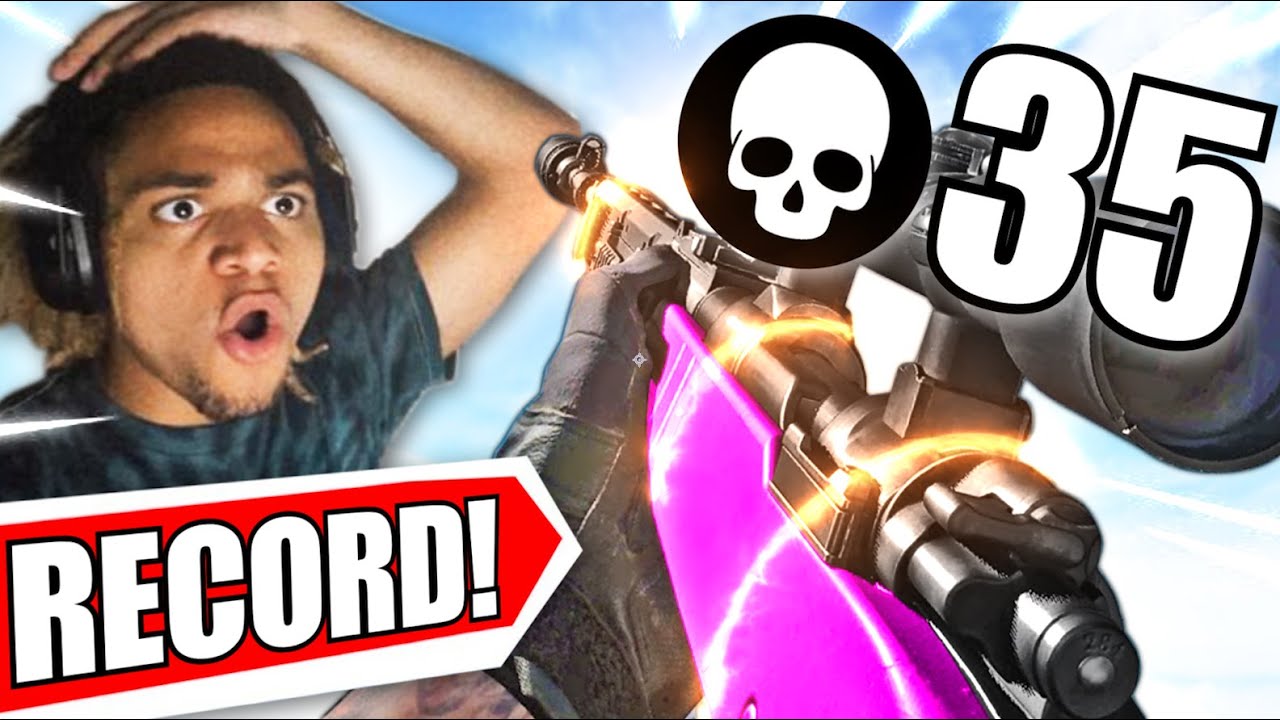 My NEW KILL RECORD in Season 2 (35 Bomb Warzone Gameplay) - YouTube