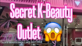 Secret Korean Skincare Outlet in NYC! Store Tour + What I Bought