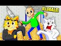 BALDI'S BASICS MA SU GMOD ALLE 3 DI NOTTE CON DRCAT Ãˆ ILLEGALE! TROVIAMO IL TESORO NASCOSTO! *EPICO