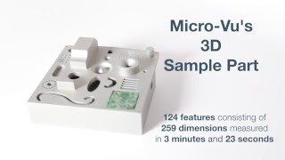 Мультисенсорное измерение 3D деталей от Micro-Vu