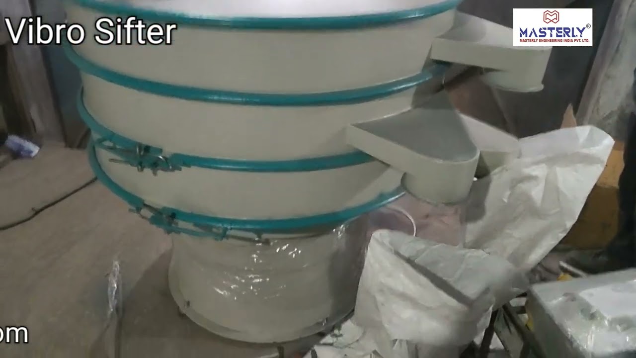 Vibro Sifter Trail Aluminium powder Sieving Machine masterly Engineering