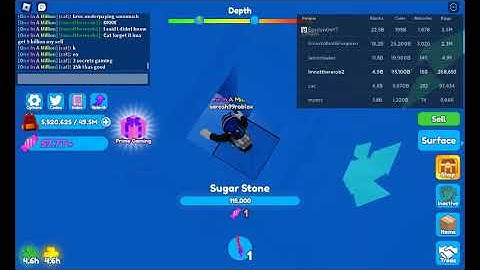 Mining sim 2 I REACHED 5 BILLION BLOCKS MINED (Roblox)