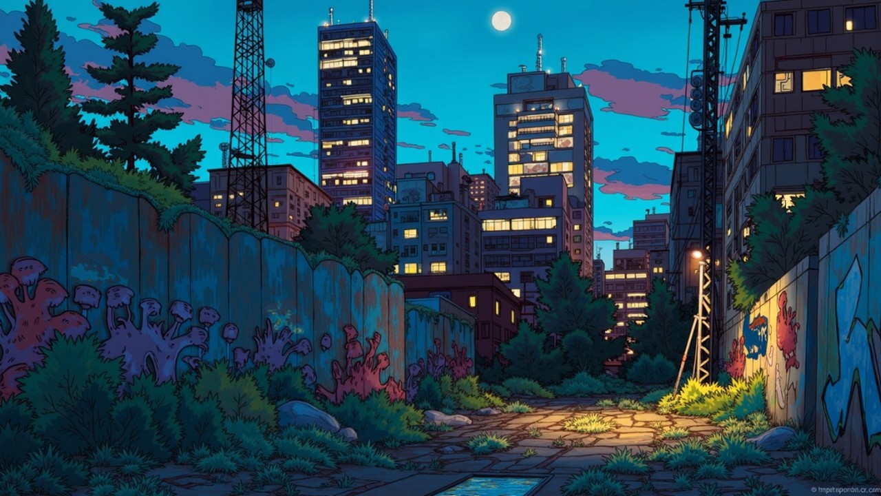 Ночи Токио Lofi | Японский Lofi Hip Hop микс - Расслабляющая музыка