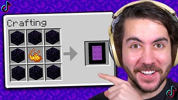 I Tested Viral TikTok Minecraft Hacks To See If They Work (Ep. 10)