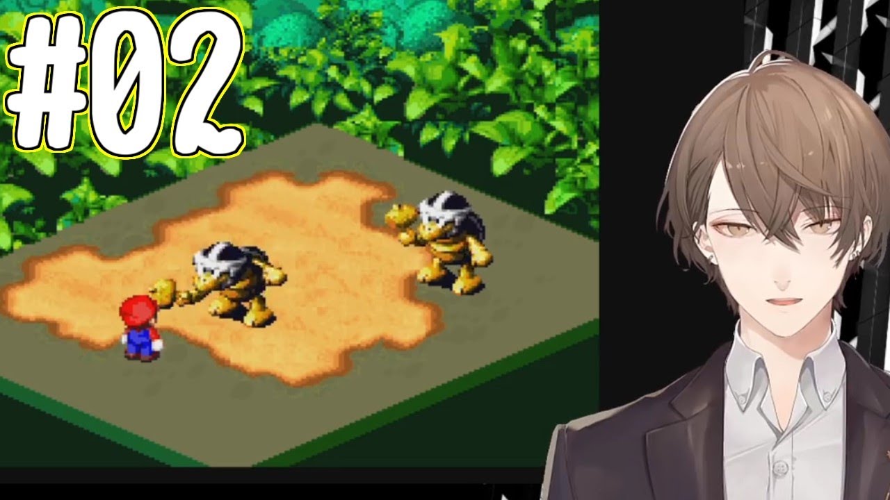 【スーパーマリオRPG実況２】血眼でキノピオの頭を足場にするRPG【にじさんじ/加賀美ハヤト】