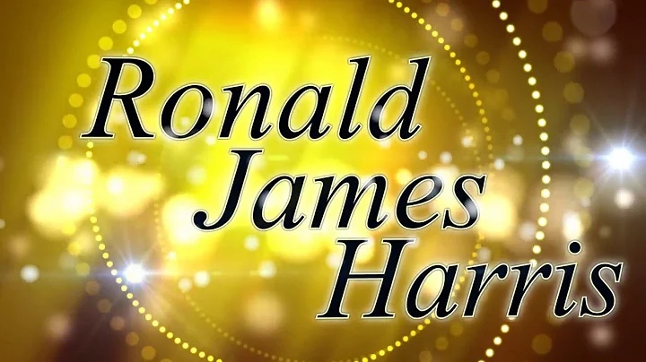 Celebration Of Life  Ronald Harris