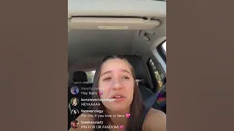 Mackenzie Zieglers Live Where She Talks About Her SEE THROUGH Leggings! Melissa Gets Really Angry?