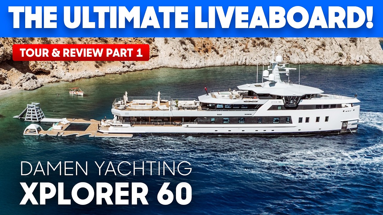 🤯 Лучший исследовательский флот — внутри Damen Xplorer 60 и тур на яхте-поддержке Toy Carrier